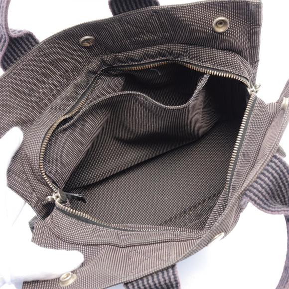 HERMES Ale Line PM Tote Bag Nylon Grey - Picture 3 of 7